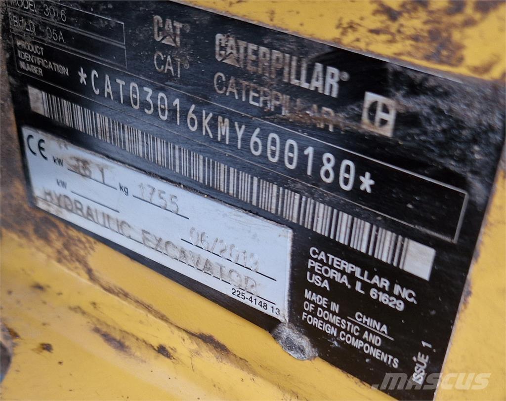 CAT 301.6 Mini excavators < 7t