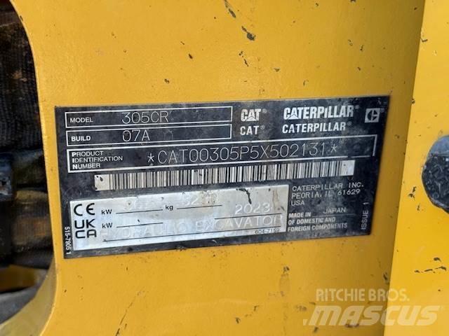 CAT 305 Mini excavators < 7t