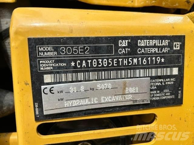 CAT 305CR Mini excavators < 7t