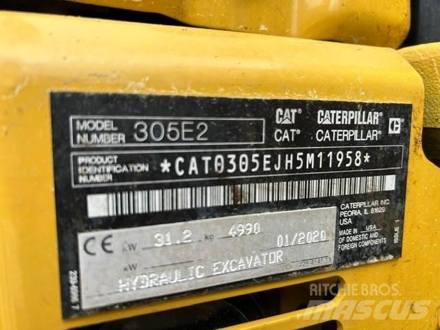 CAT 305E2 Mini excavators < 7t