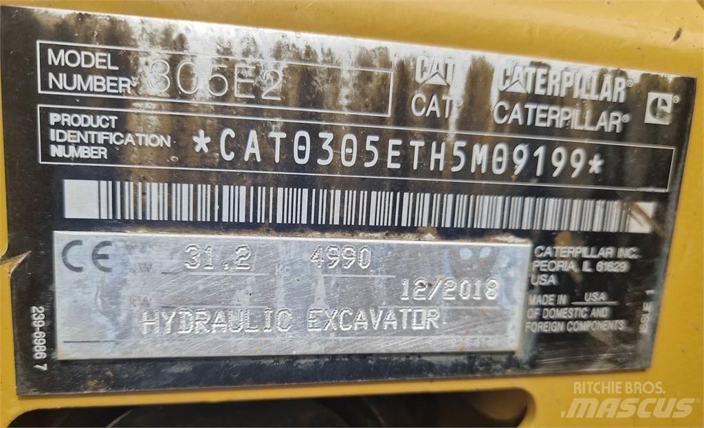 CAT 305E2 Mini excavators < 7t