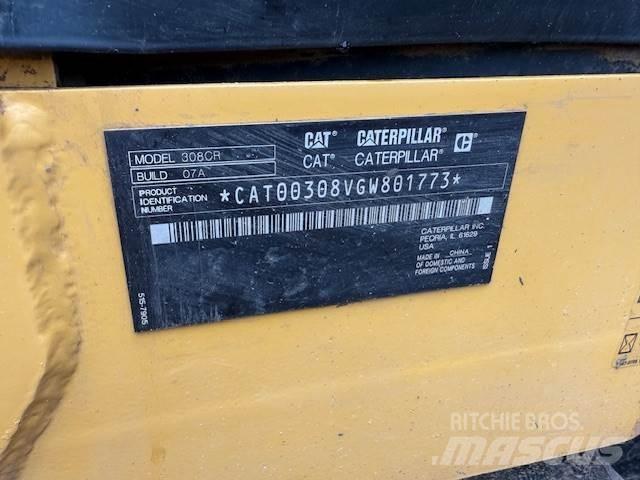 CAT 308 Mini excavators < 7t