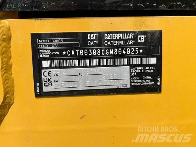 CAT 308-07 Mini excavators < 7t