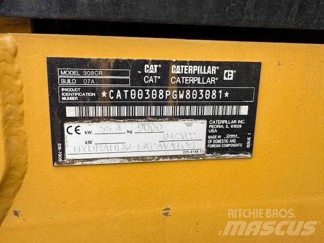 CAT 308-07 Mini excavators < 7t