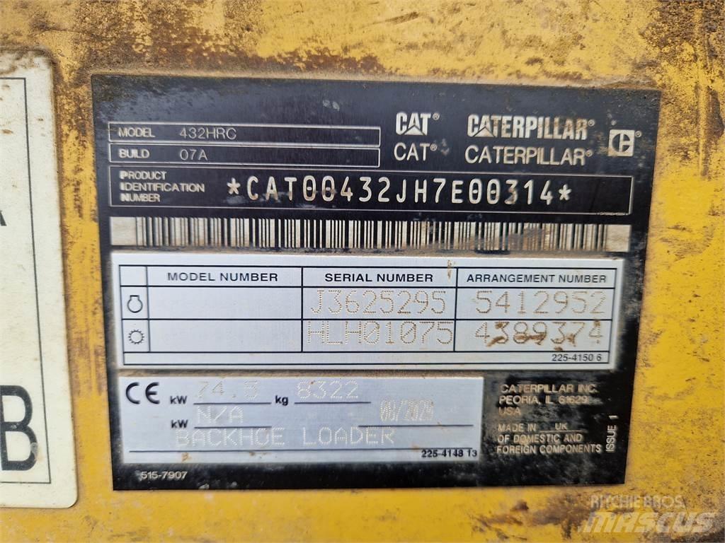 CAT 432-07 TLB's