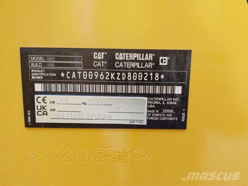 CAT 962 Wheel loaders
