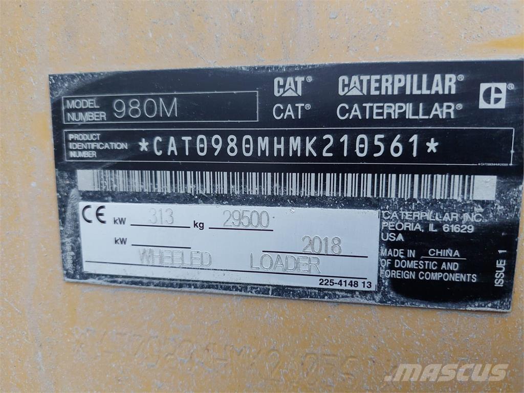 CAT 980M Wheel loaders