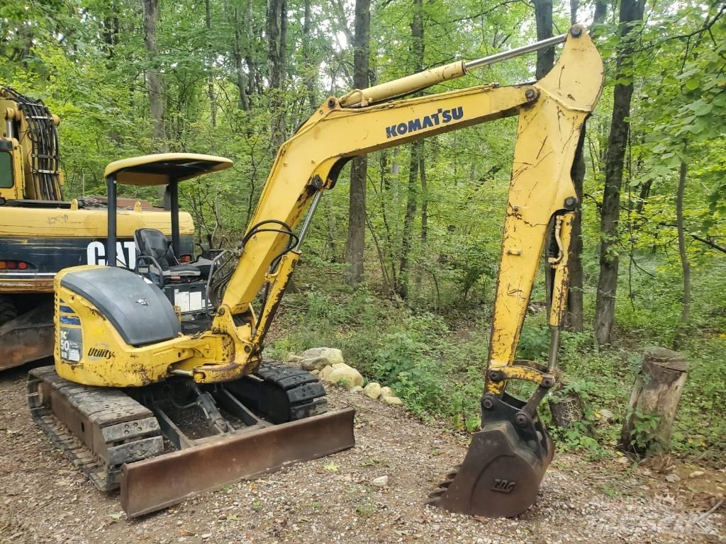Komatsu PC50MR-2 Mini excavators < 7t