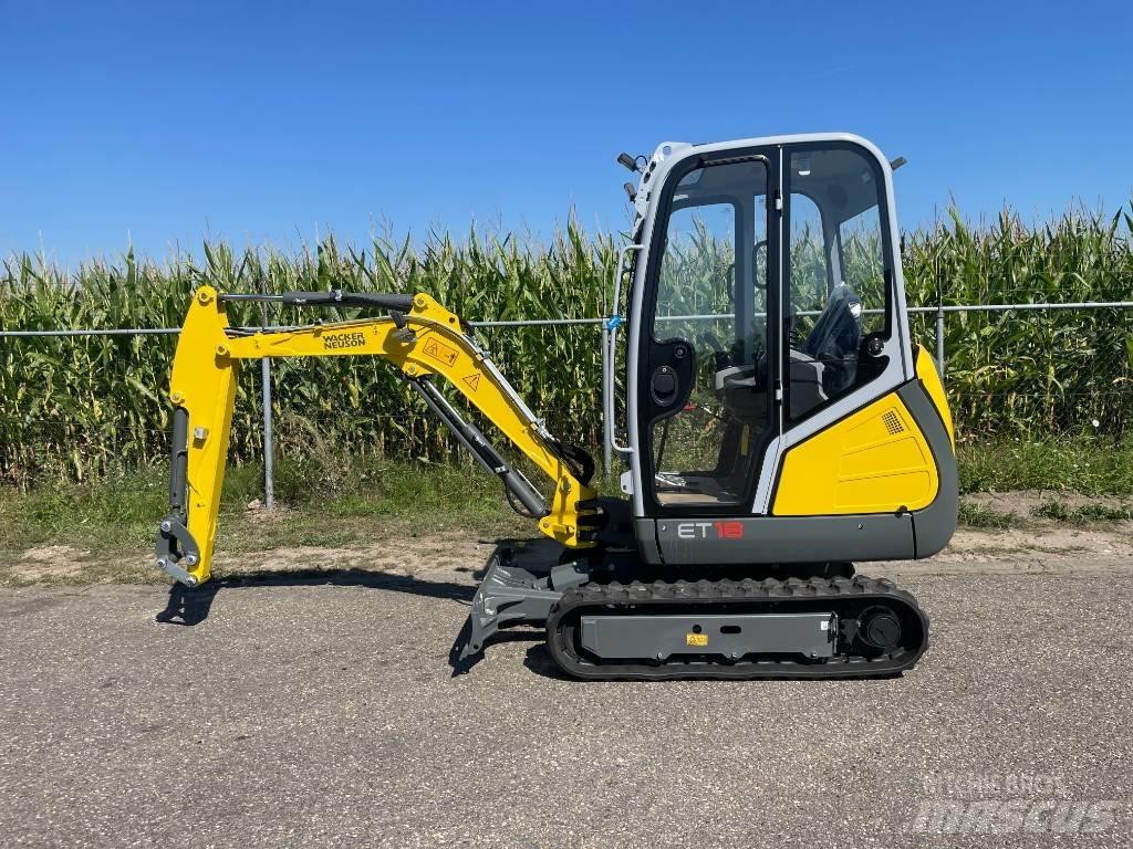 Wacker Neuson ET18 Mini excavators < 7t