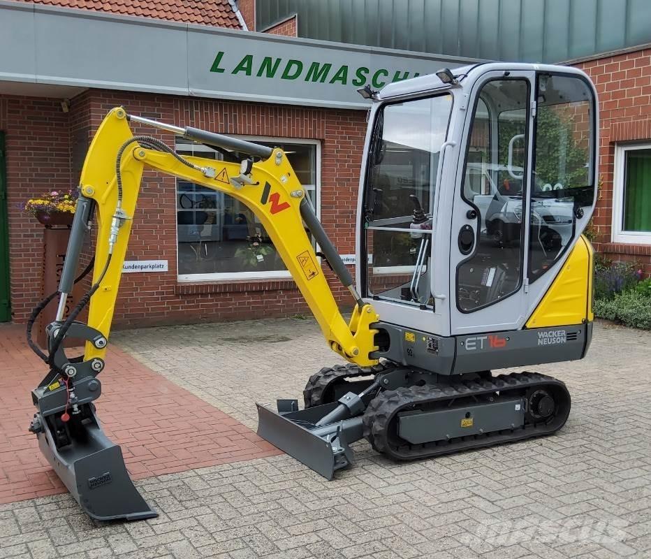 Wacker ET 16 Mini excavators < 7t