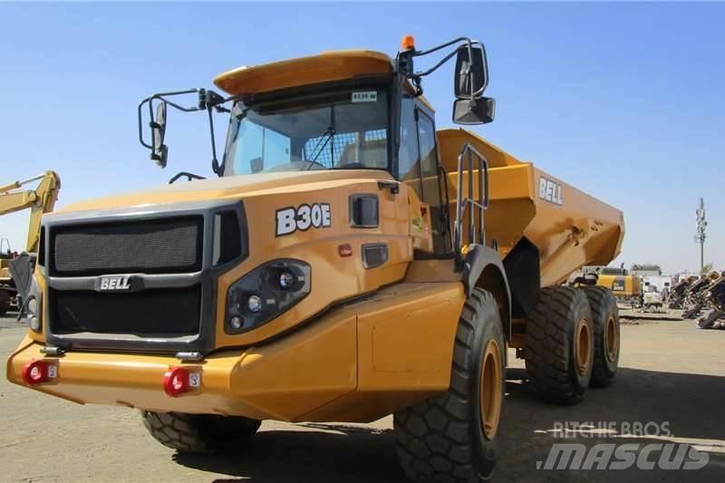 Bell B30E Articulated Haulers