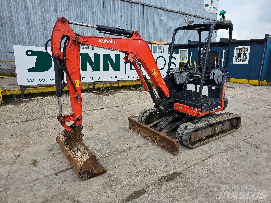 Kubota U 27-4 Mini excavators < 7t