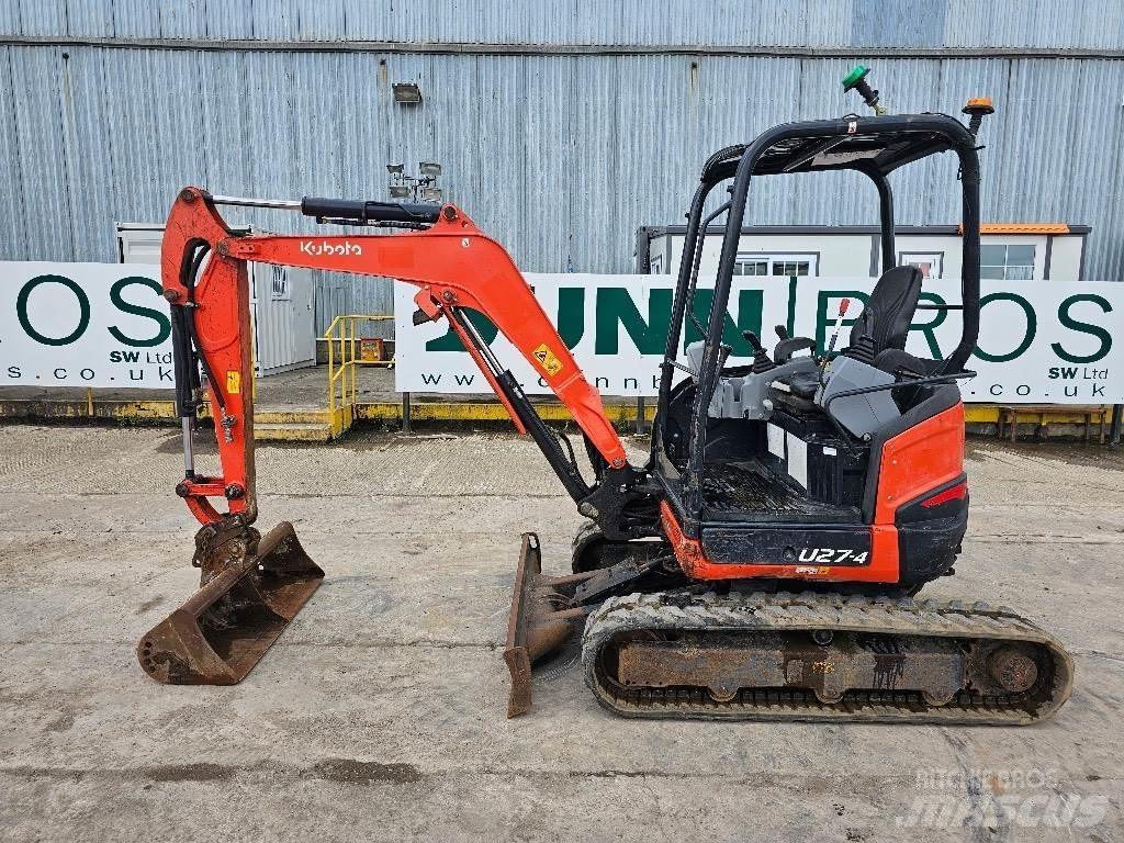 Kubota U 27-4 Mini excavators < 7t