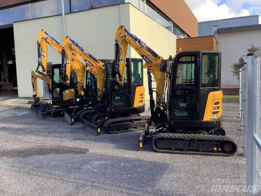 Sany SY26U Mini excavators < 7t
