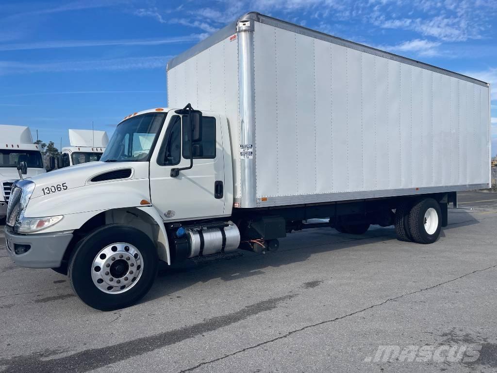 International 4300 Van Body Trucks