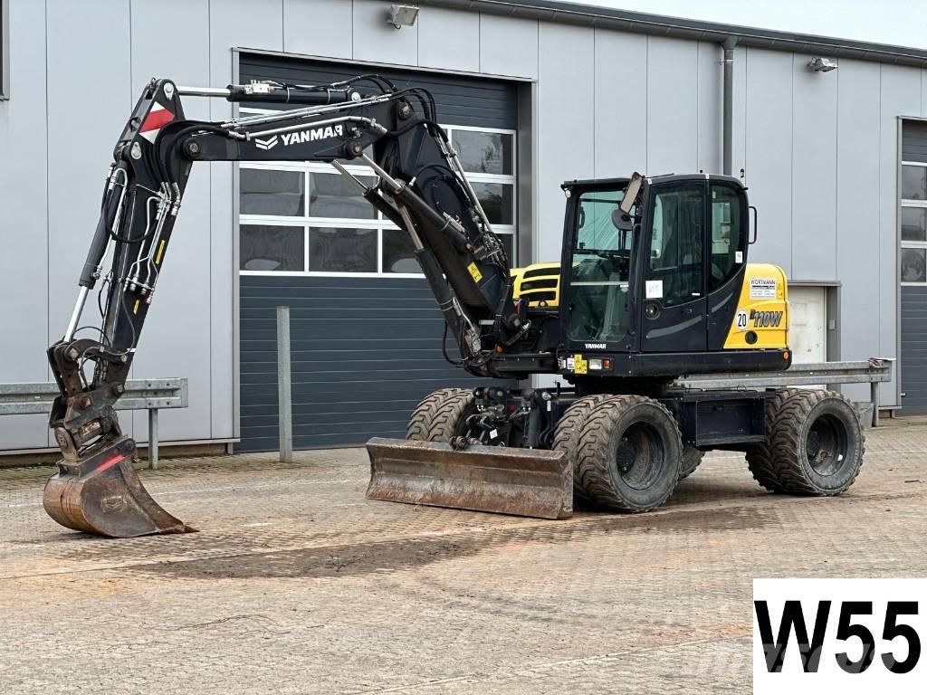 Yanmar B 110 W Wheeled excavators