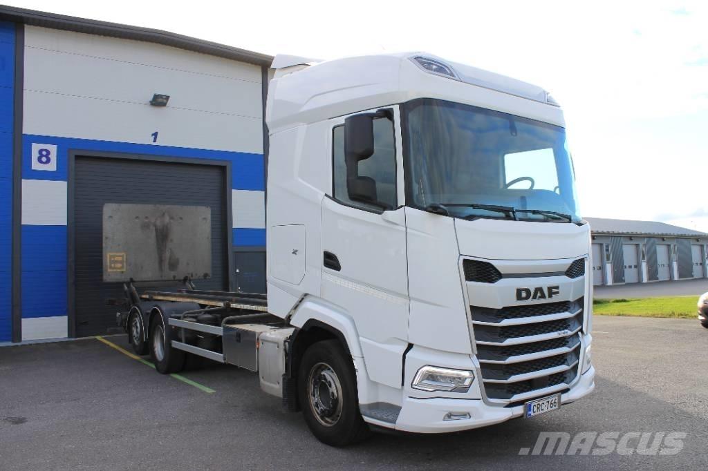 DAF XG 530 FAN Containerframe/Skiploader trucks