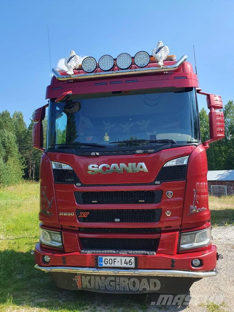 Scania R 650 Timber trucks
