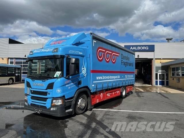 Scania P 370 Tautliner/curtainside trucks