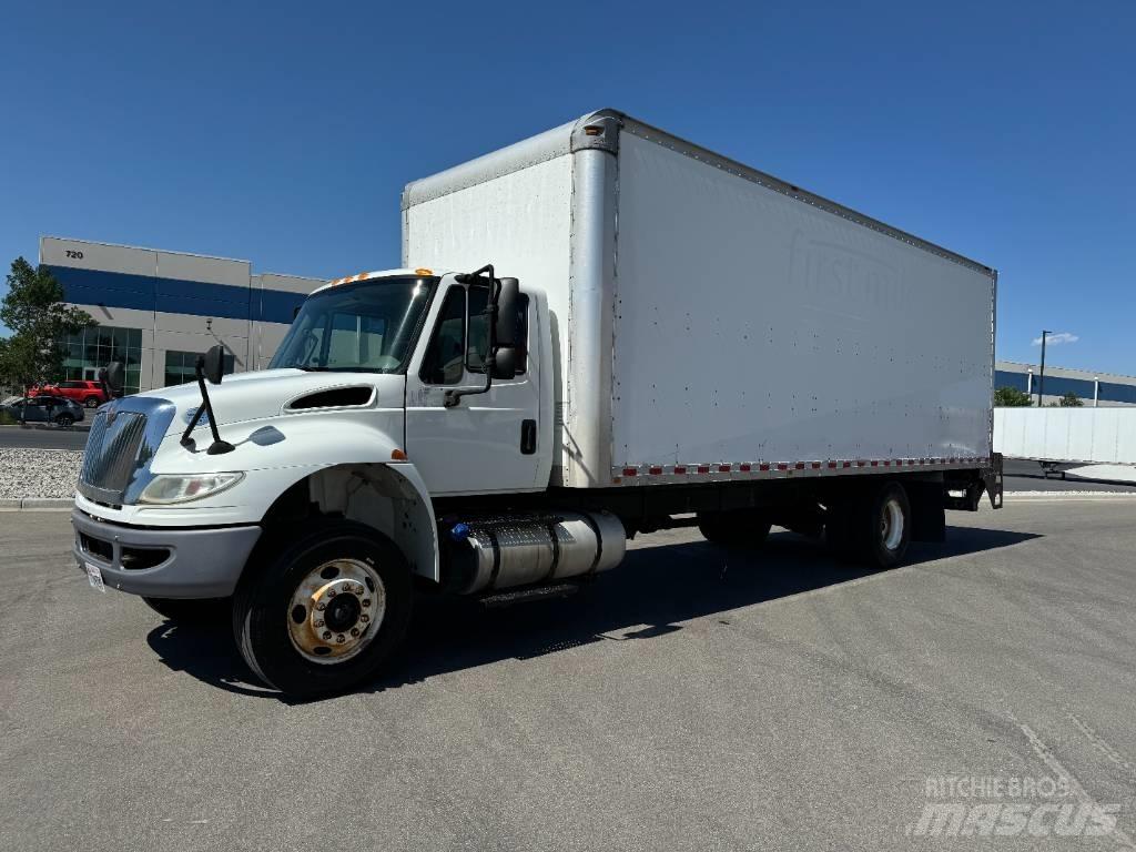 International 4300 Van Body Trucks