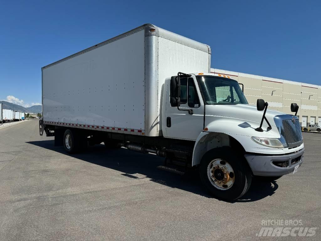 International 4300 Van Body Trucks