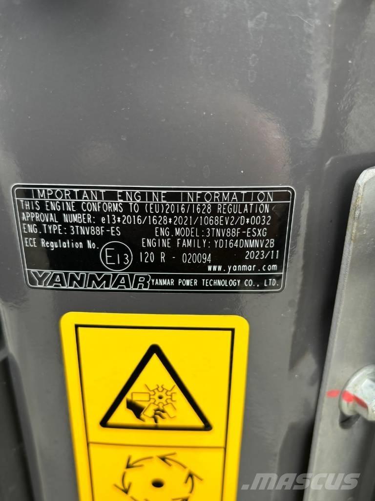 XCMG XE35E Mini excavators < 7t