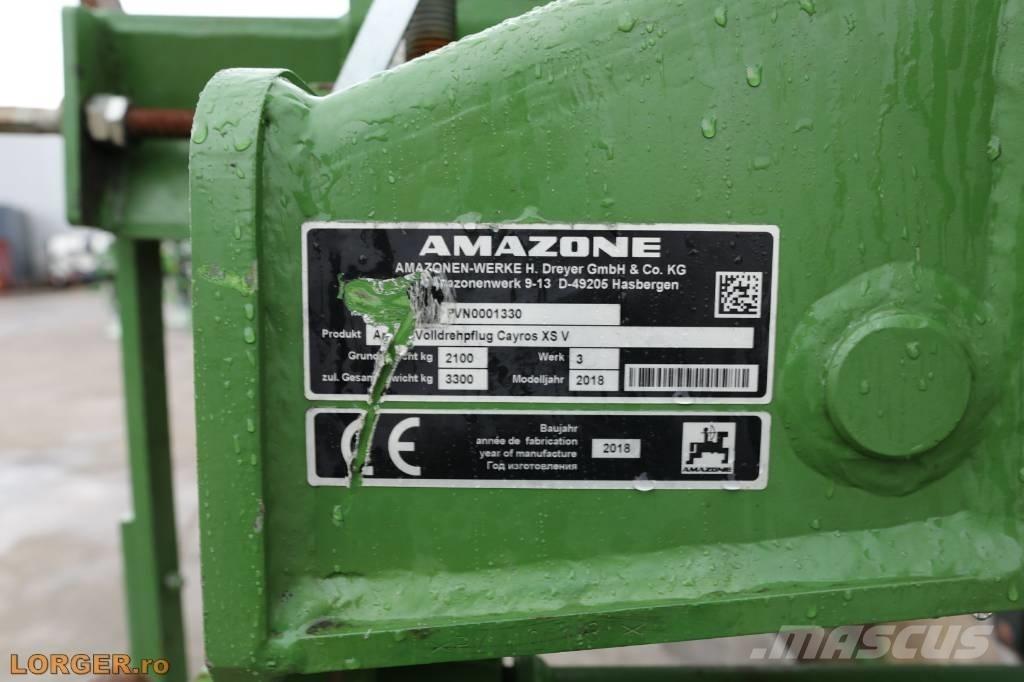 Amazone Cayros XS-V Reversible ploughs