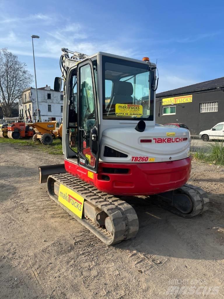 Takeuchi TB260 Mini excavators < 7t
