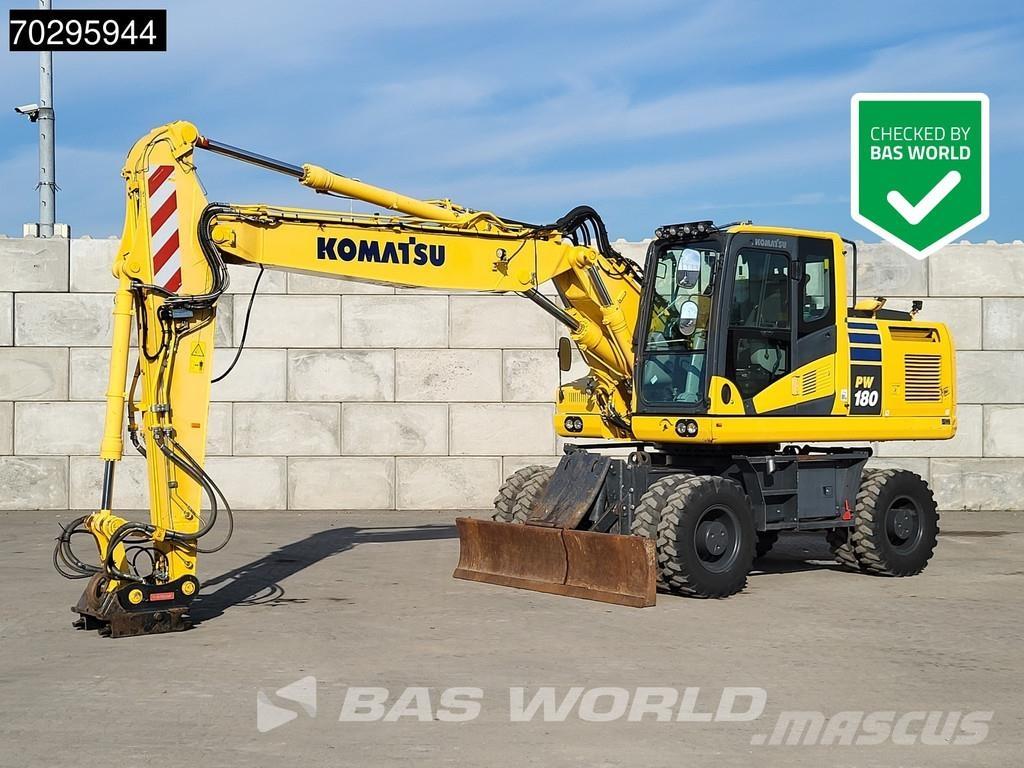 Komatsu PW180 -11 Wheeled excavators