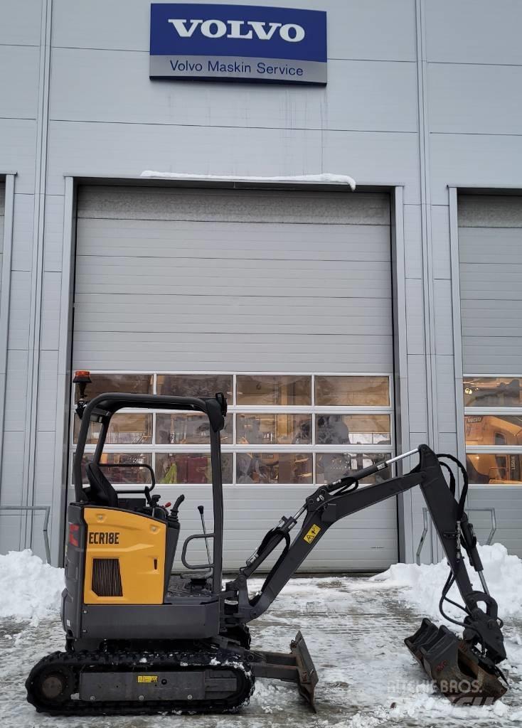 Volvo ECR18E Mini excavators < 7t