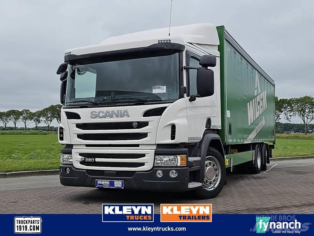 Scania P320 Tautliner/curtainside trucks