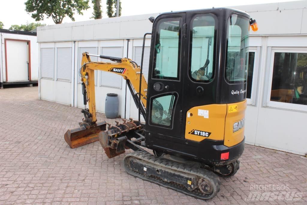 Sany SY 18 C Mini excavators < 7t