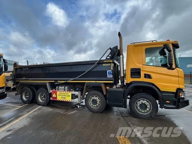 Scania P410 XT Tipper trucks