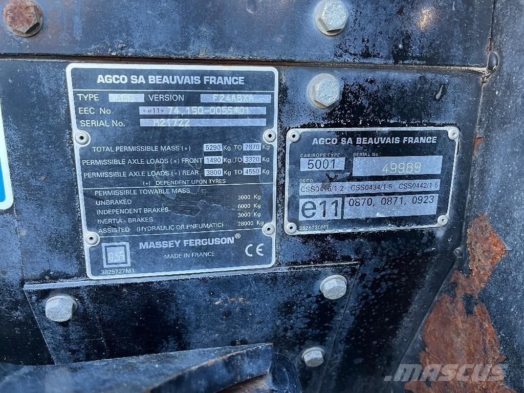 Massey Ferguson 4365 Tractors