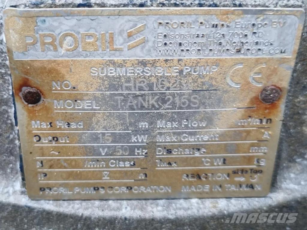 Proril Tank 315S Waterpumps