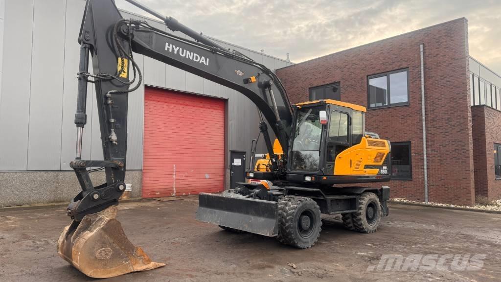 Hyundai HW 180 Wheeled excavators