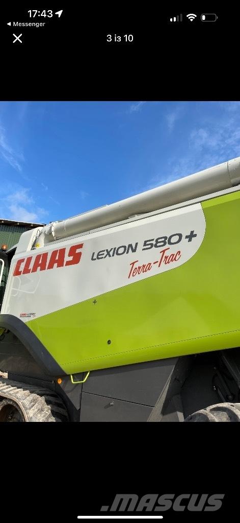 CLAAS Lexion 580 TT Combine harvesters