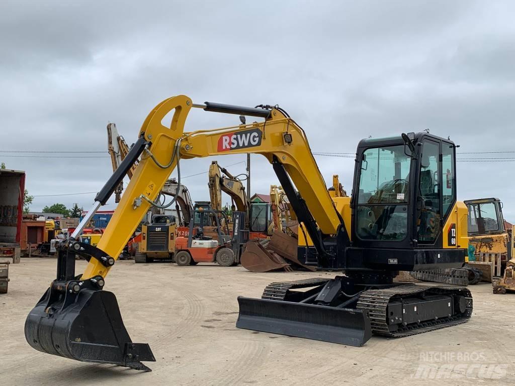 RSWG TZ60 Mini excavators < 7t