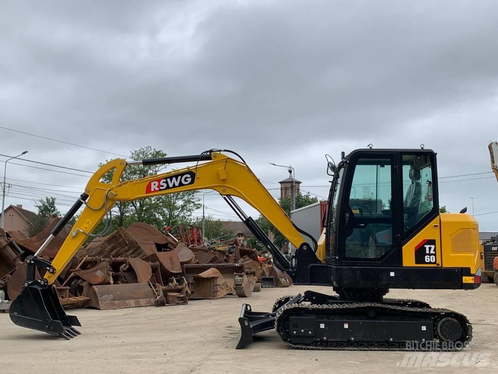 RSWG TZ60 Mini excavators < 7t