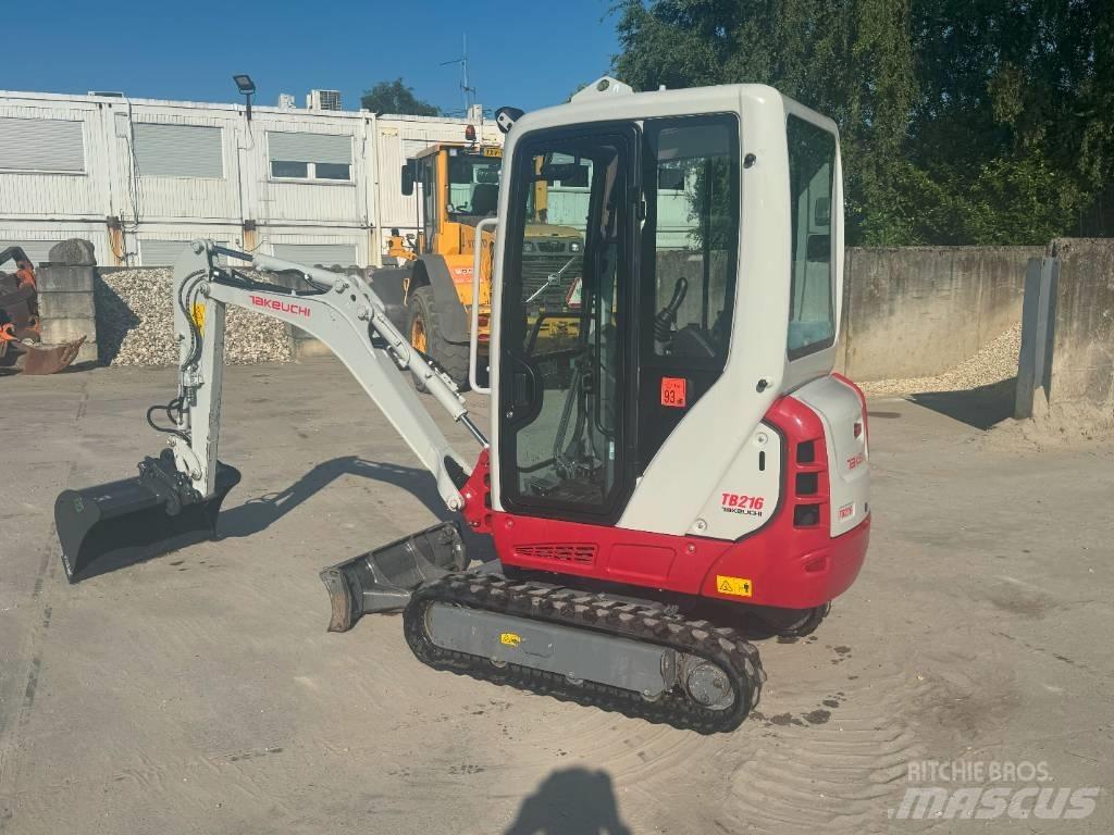 Takeuchi TB 216 Mini excavators < 7t