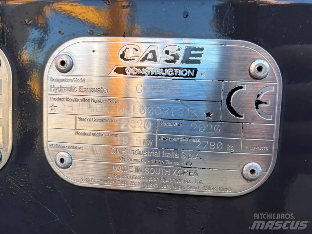 CASE CX 26 C Mini excavators < 7t