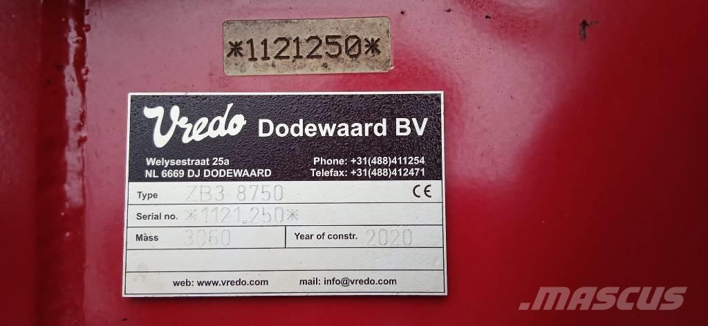Vredo ZB3.8750 Other fertilizing machines and accessories