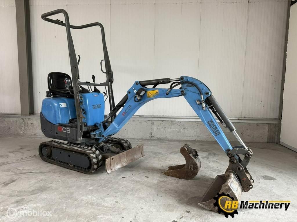 Wacker Neuson 803 Mini excavators < 7t