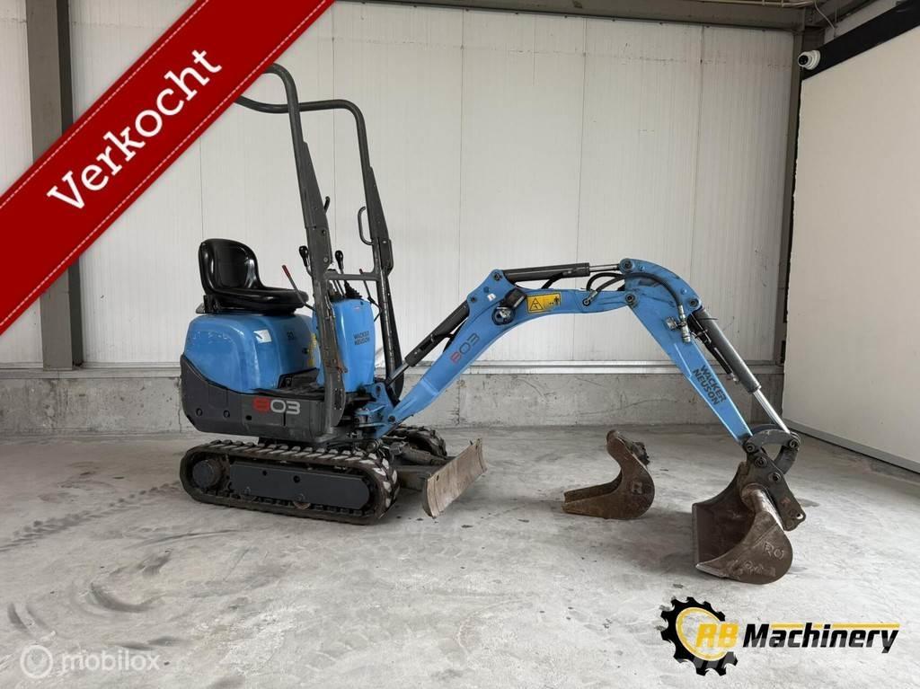 Wacker Neuson 803 Mini excavators < 7t