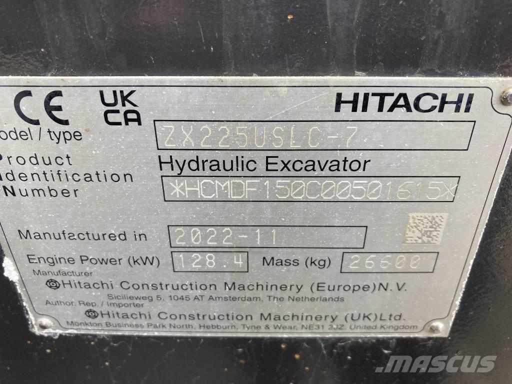 Hitachi ZX 225 US LC Crawler excavators