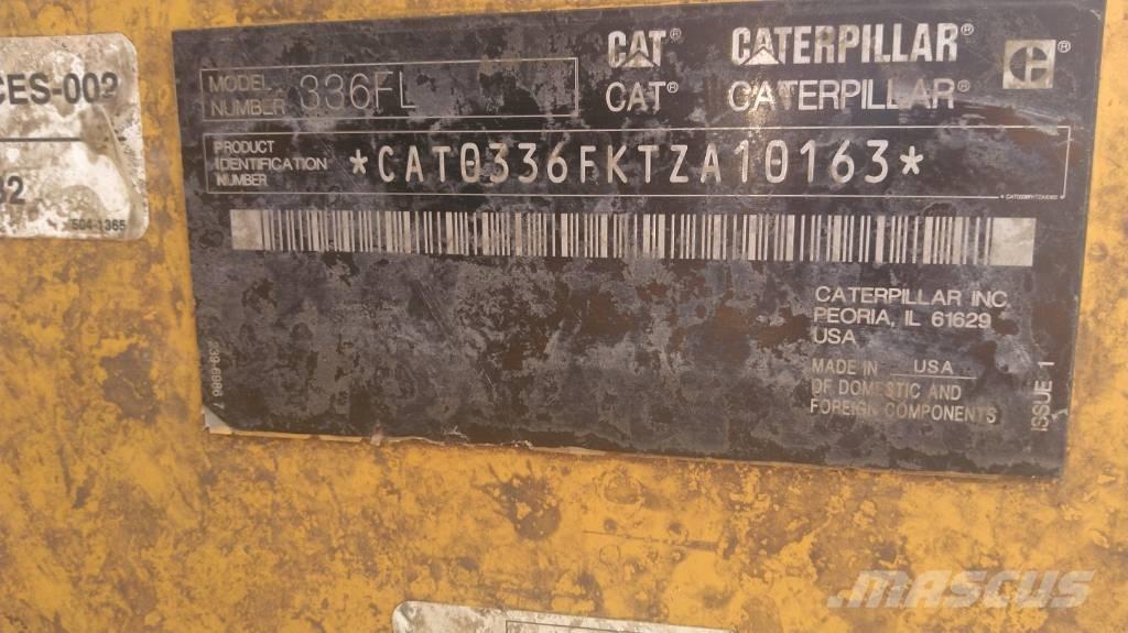 CAT 336 F L Crawler excavators