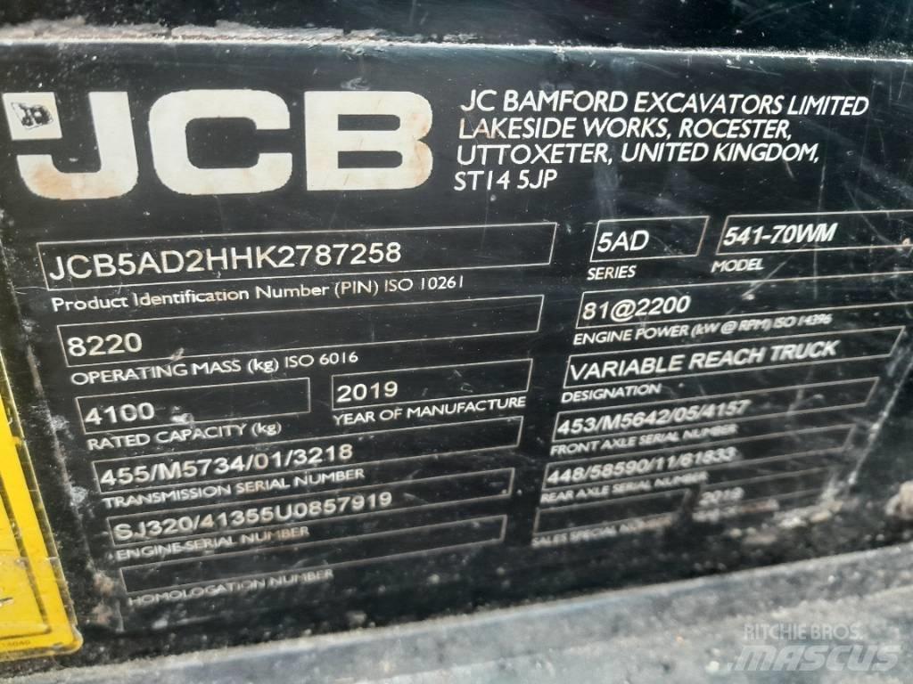 JCB 541-70 Farming telehandlers