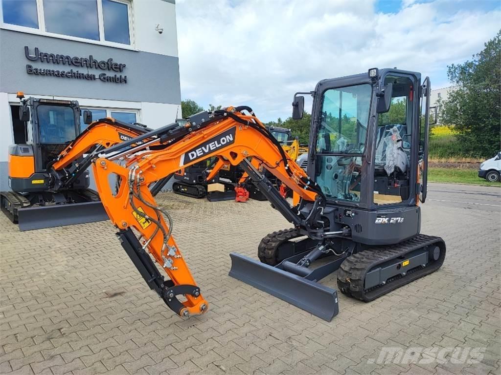 Develon DX27Z-7 Mini excavators < 7t