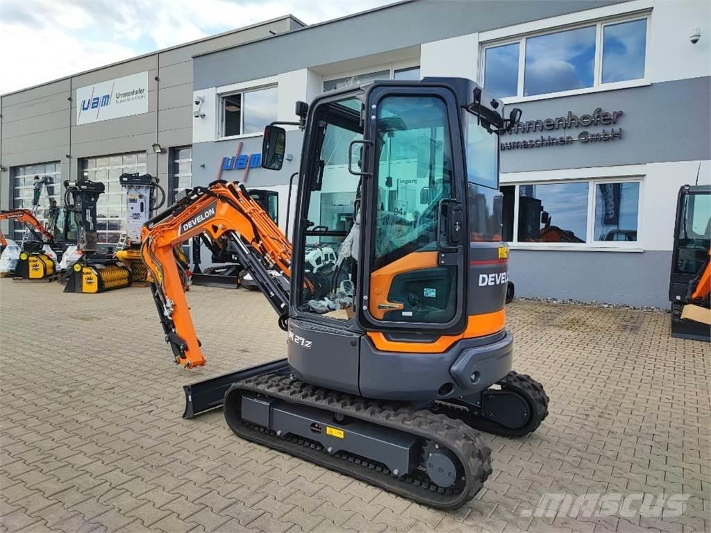 Develon DX27Z-7 Mini excavators < 7t