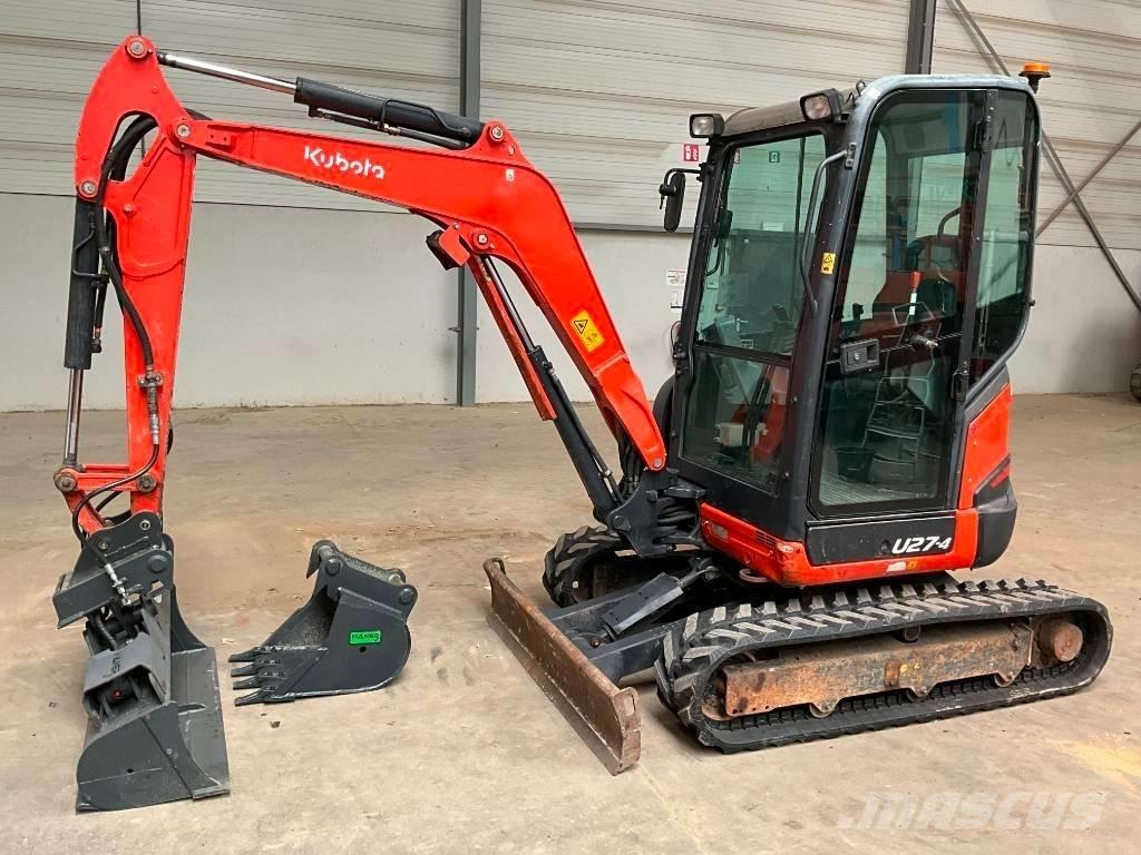 Kubota U 27-4 Mini excavators < 7t
